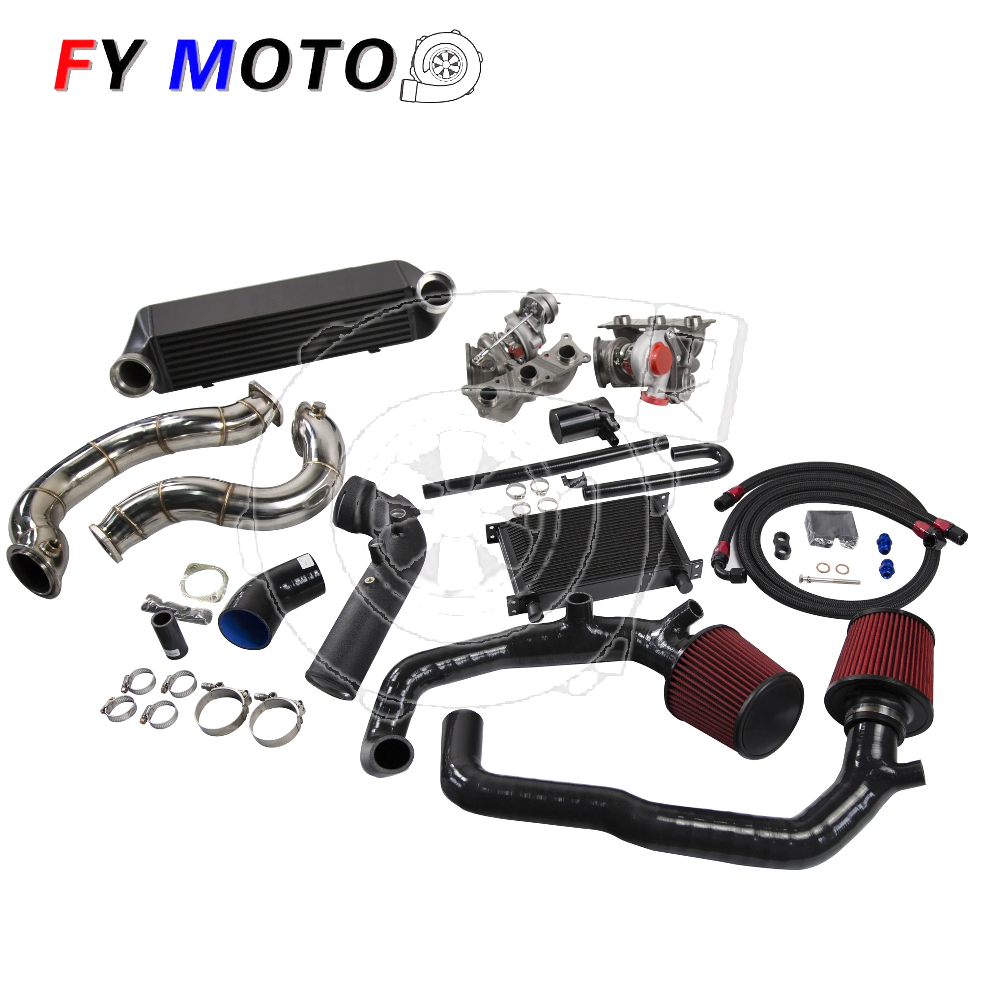 7inch Intercooler For Bmw 135i 335i 535i X1 N54 N55 E82 E84 E89 E60 E90