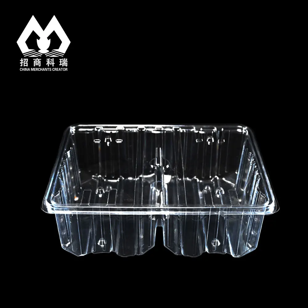 Disposable Clear Plastic Fruit And Vegetable Packaging Box Take