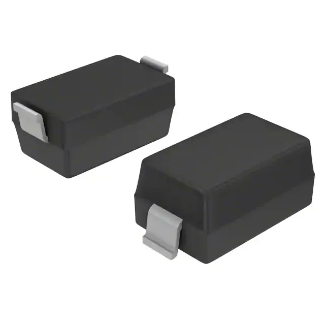 Side-by-side comparison of SOD-123, SOD-323, and MiniMELF diode packages