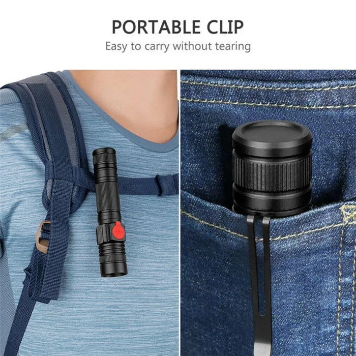 Pocket flashlight (9)