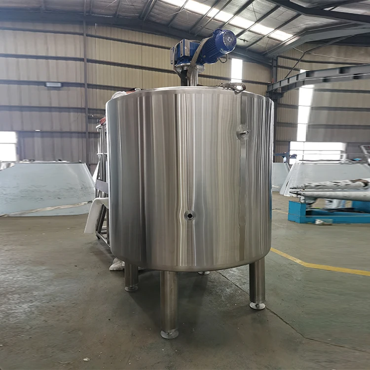 Factory Price Stainless Steel Mixing Tank Liquid Chemical Food Blending