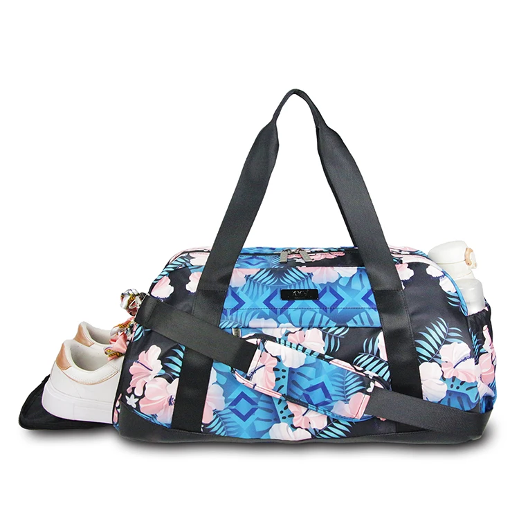
Women Flora Gym Duffel Bag Travel Bag Luggage 