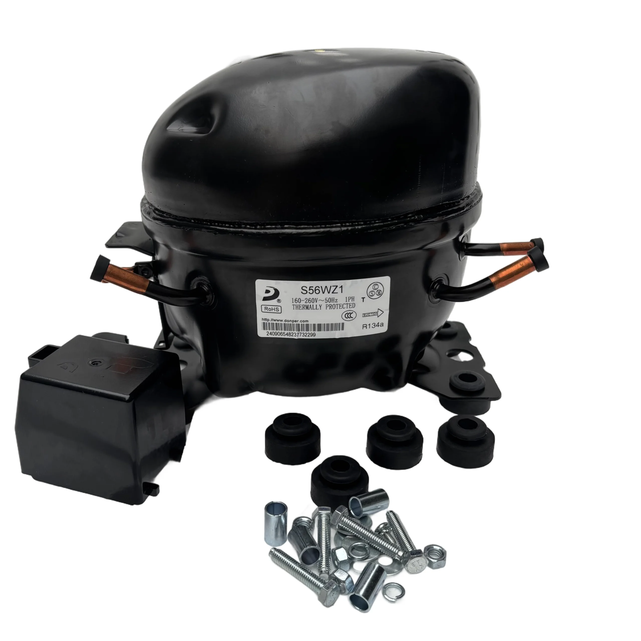 For DONPER S56WZ1 Refrigerator Replacement Compressor R-134a BIC