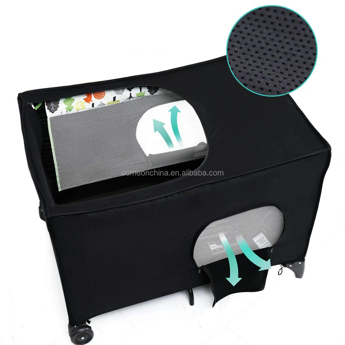 Crib Blackout Canopy Capota Opaca Para Cuna Tent For Indoor Outdoor