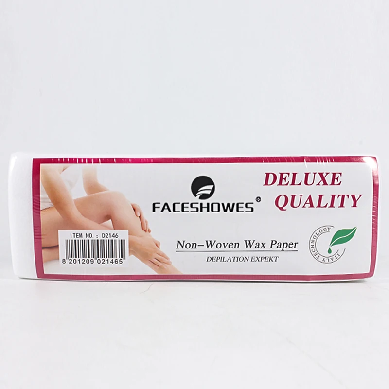 High Quality 100pcs Wax Tool Hair Removal Paper Non Woven Disposable