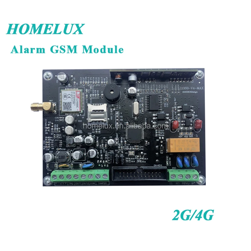 Alarm GSM Module - Remote Control & Auto Dialer Features