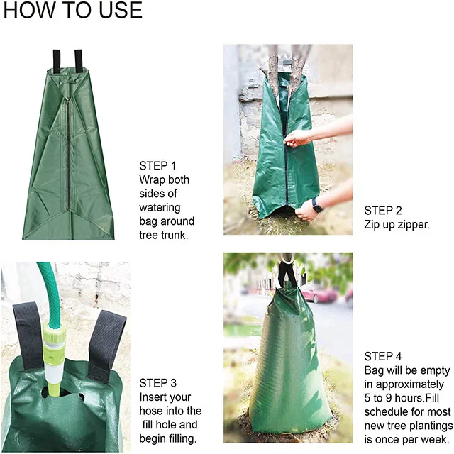 Slow Release Shrub Tree Irrigation Watering Bag Tree Watering Bag Drip