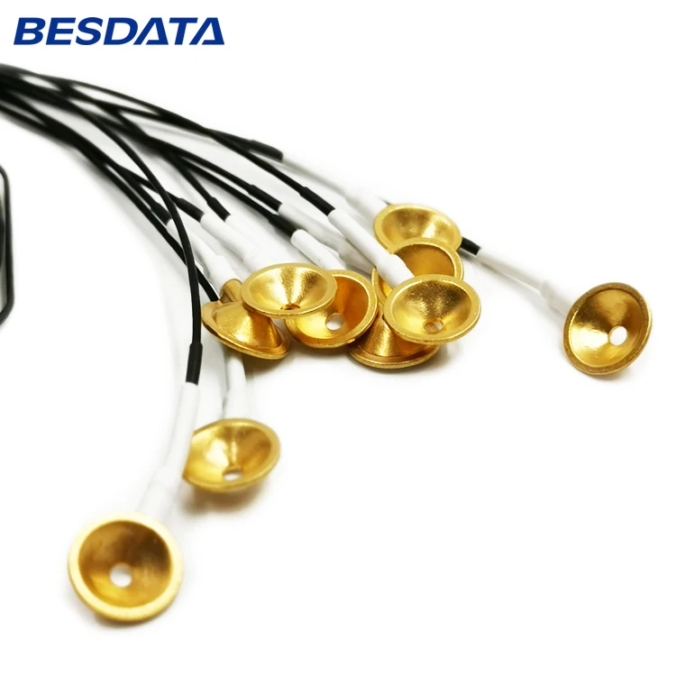 E031015C Precise Pure Silver Cup Electrodes Casting Silver eeg cup