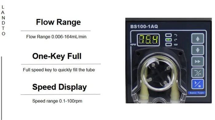 Micro dosing pump peristaltic pump constant flow hose chemical electric dosing pump