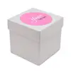 Die Cut Personalized Vinyl Stickers Custom Made Any Name, Your Text or Logo Here, 45 Pack, Short Run, for Presents, Gifts, Favor