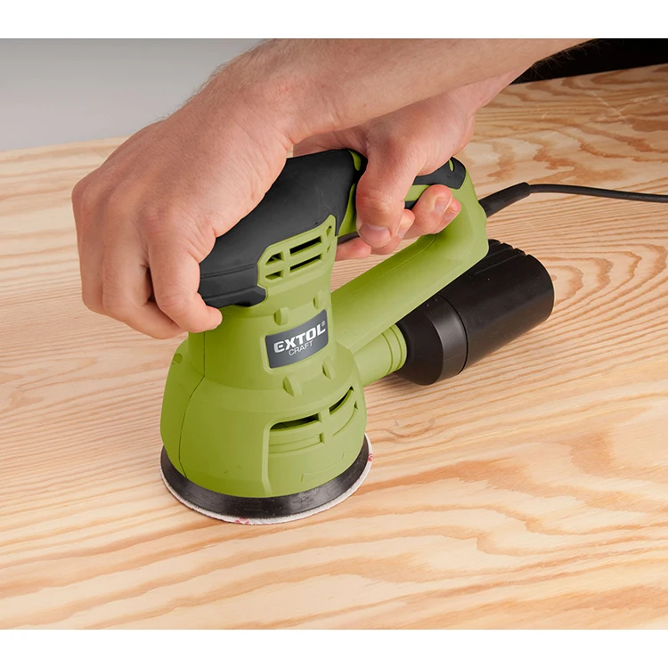 407202 Extol 125mm 430w High Efficient Portable Electric Palm Corded