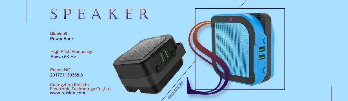 For 2020 Wireless Bluetooth Speaker Outdoor Wireless portable mini speaker waterproof with 3000/6000mAh power bank - ANKUX.COM