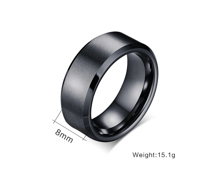 Keke Jewelry black tungsten rings manufacturers for girls-10