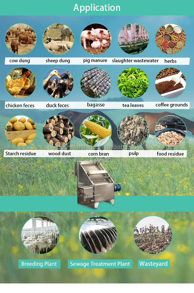 China Supplier Animal Livestock Excrement Dehydration Chicken Dung