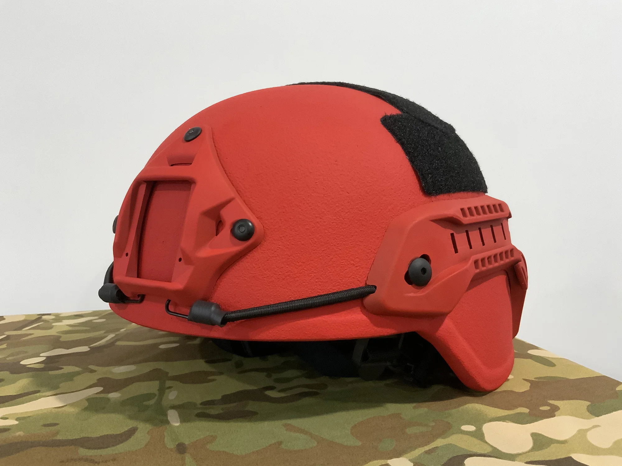 mich kfl芳纶红色弹道头盔军事战术防弹头盔