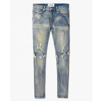 damage jeans man