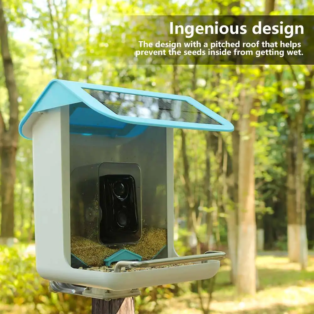 Outdoor Garden Wildlife Ai Bird Watching Camera For Bird Lovers Smart Bird Feeder Camera Buy