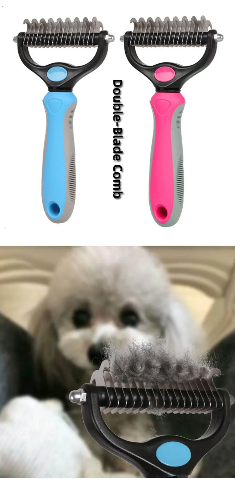 2020 Newest Undercoat Husky Shedding Undercoat Rake Dematting Dog Undercoat Best Cat Brush For