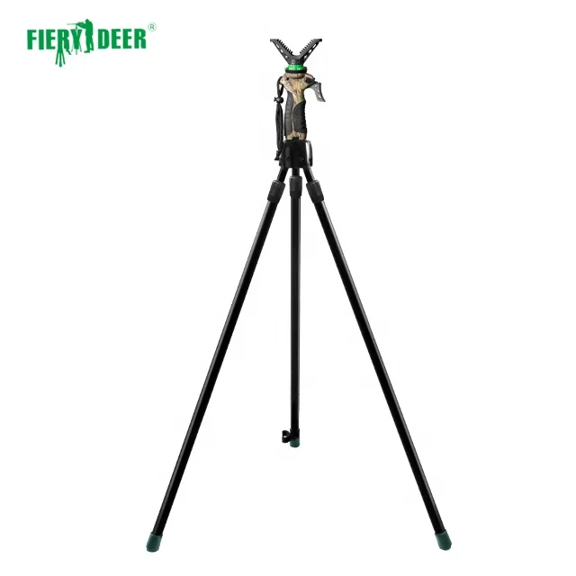 
Prohibit selling to GERMANY Fiery Deer New Two-section Telescopic Hunting Tripod/shooting rest/walking stick 
