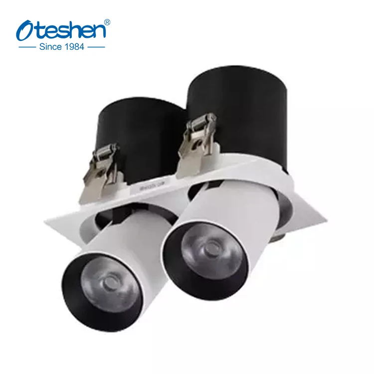New design led recessed downlight cob ceiling led spotlights adjustable angle-