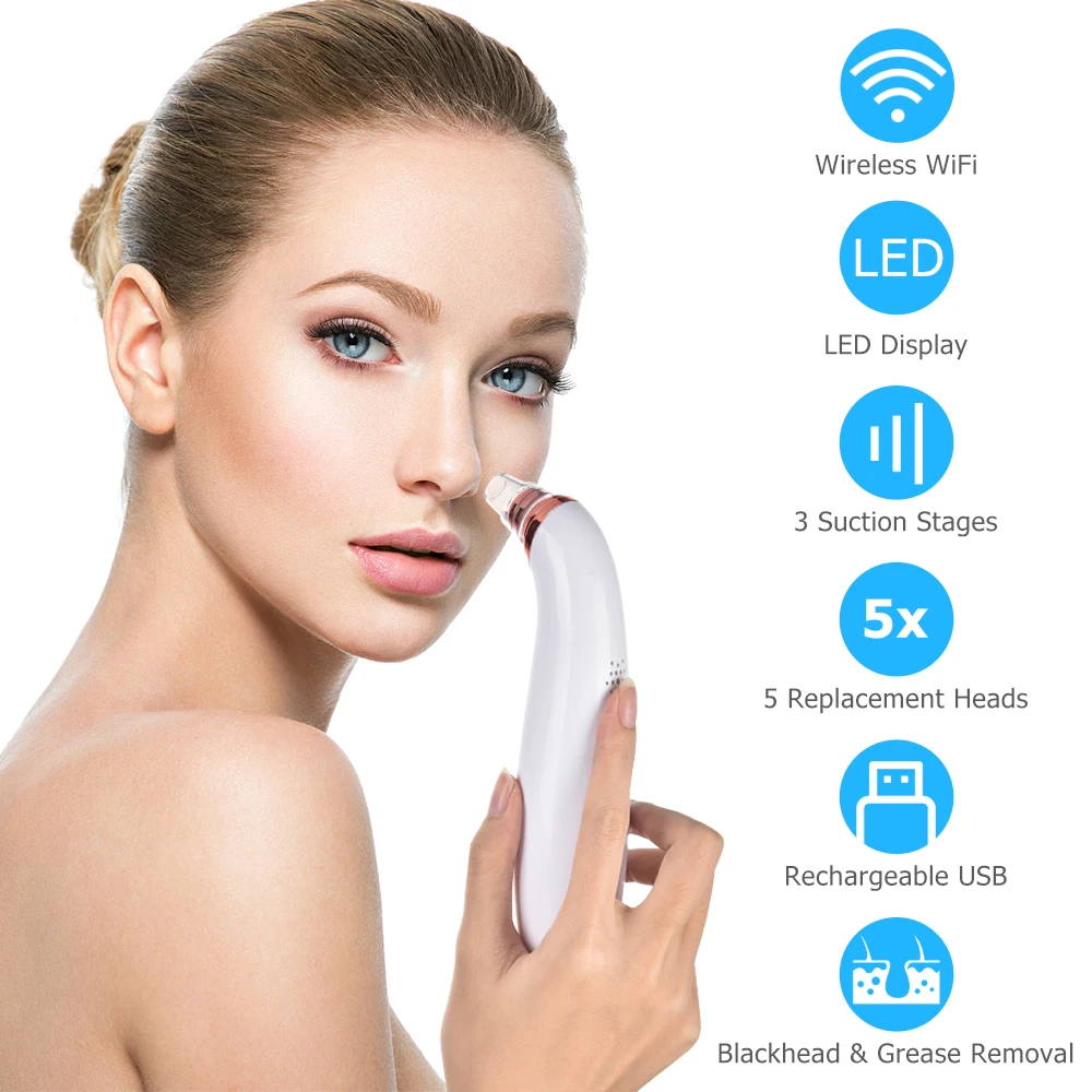 2020 New Wireless Visual Whitehead Bestope Suction Set Nose Device Blackhead Remover Vacuum With Camera Wifi.jpg