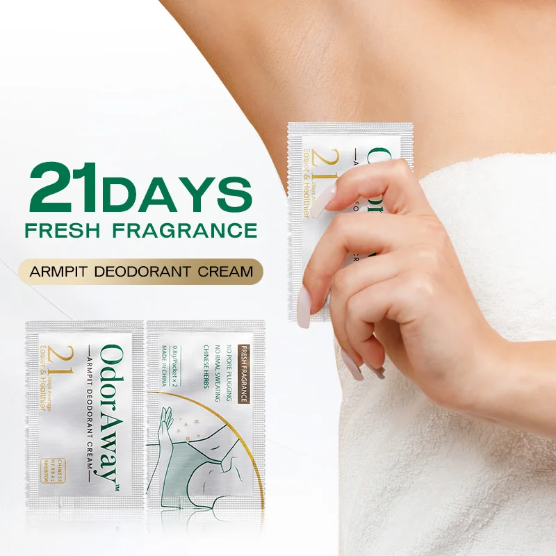 Disposable Deodorant Cream - 21 Days Long Lasting Fragrance