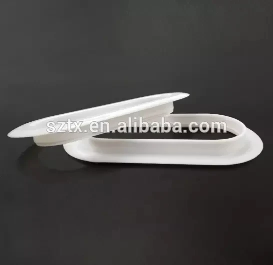 109mm Black Carry Handle Plastic For Cardboard Boxes Cartons Handled