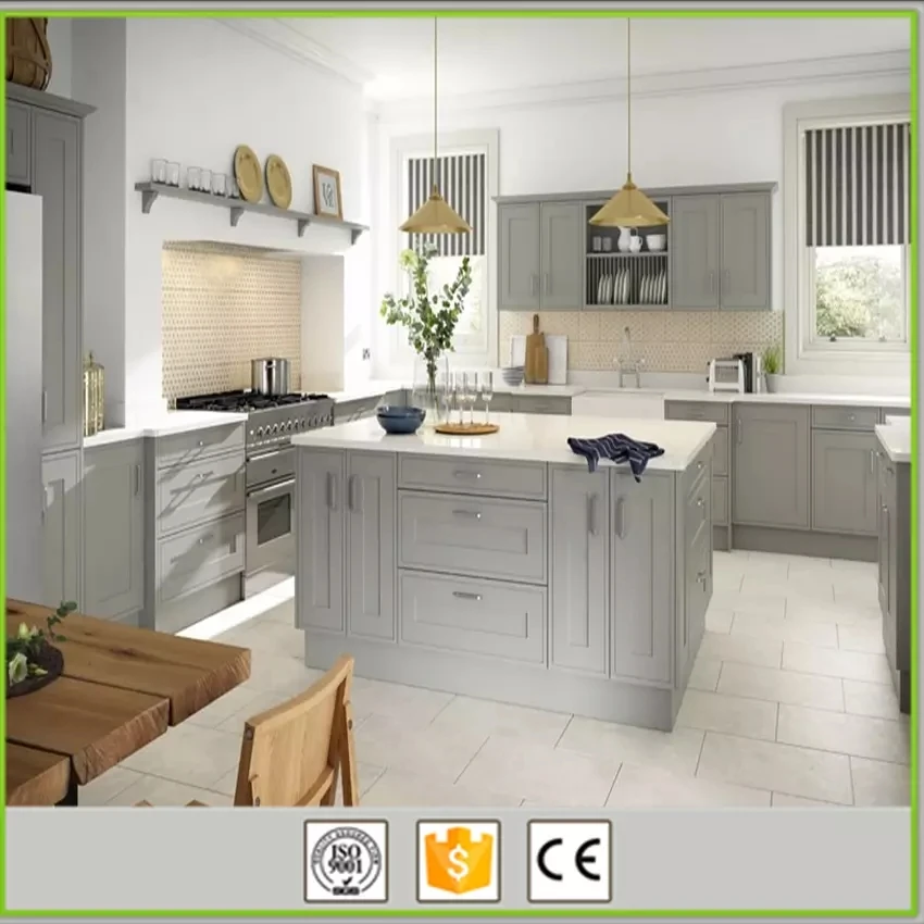 China Wholesale Solid Wooden Kitchen Cabinet with Simple Designs Manufacturer custom made