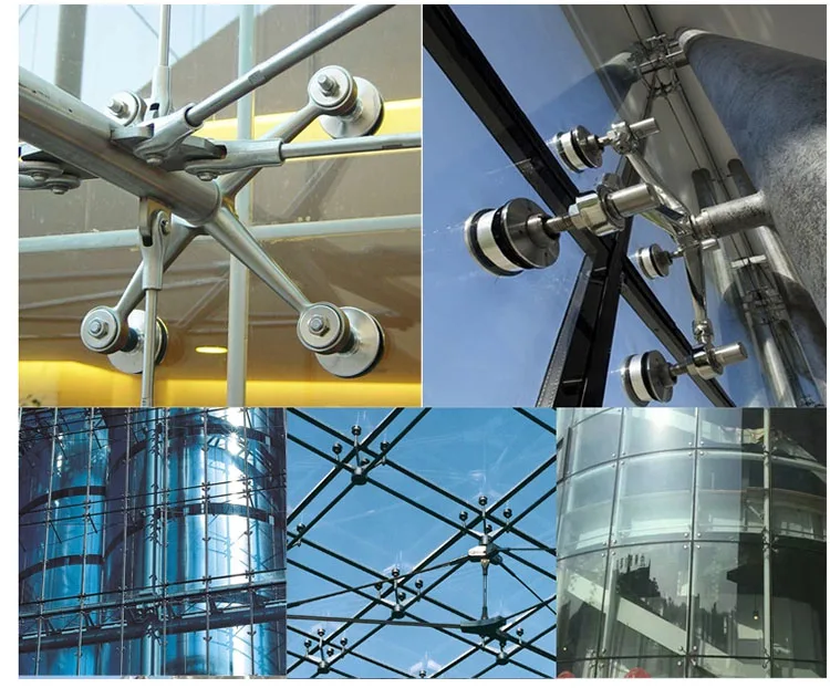 高品质不锈钢幕墙玻璃蜘蛛