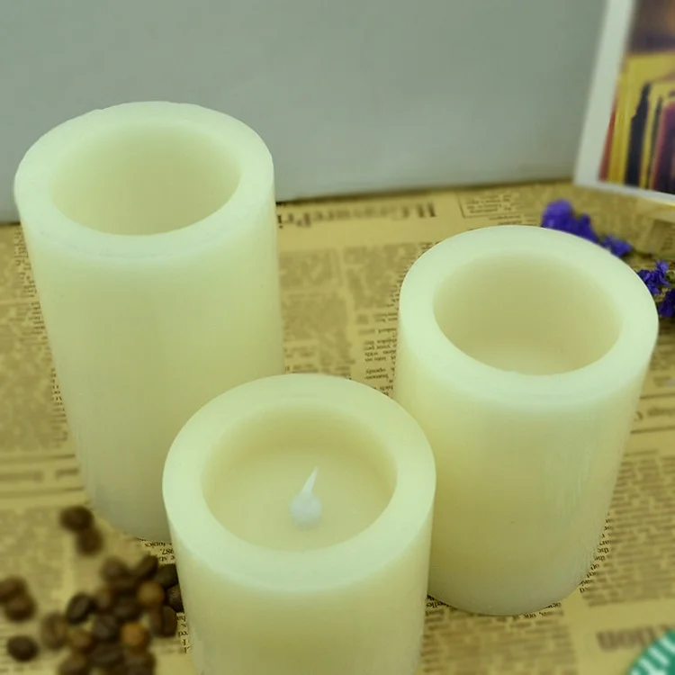 Tearstain Real Wax Dancing Light Flameless Imitated Remote Controlled Led Electronic Candle