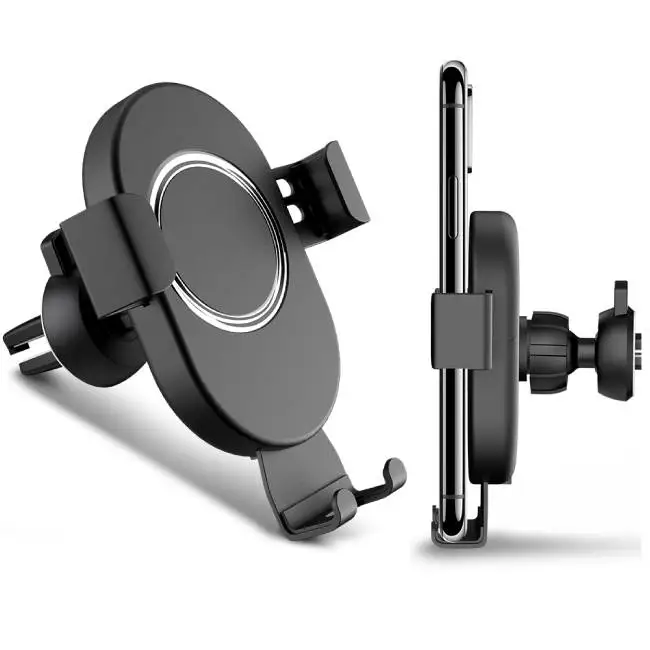 10w qi 快速充电手机无线车载充电器支架