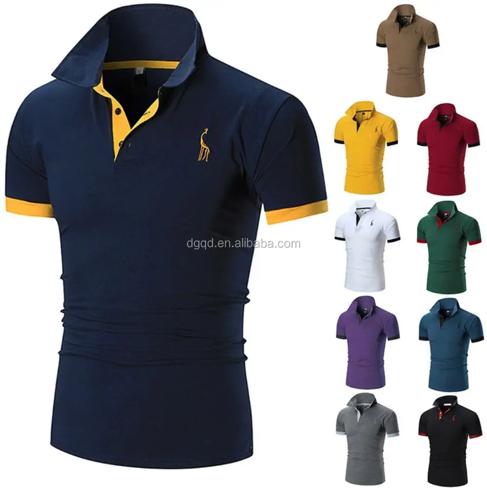 Personalized Custom Polo Shirt High Quality Mens Custom Embroidered Or