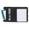 filing product business A4 PU leather Zipper portfolio bag For Executive meeting file