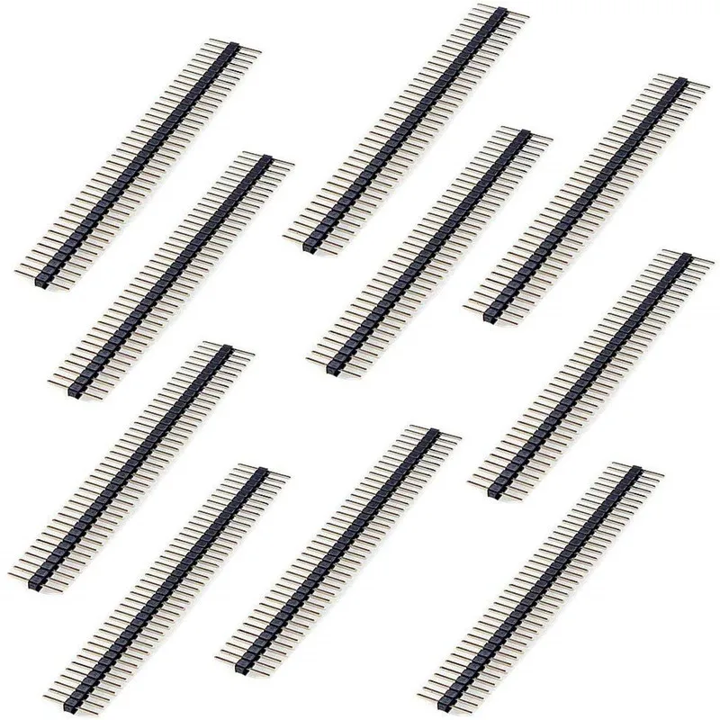 40pin 2.54mm 20mm Long Header Pin Male Breakable Pin Header Buy 40pin