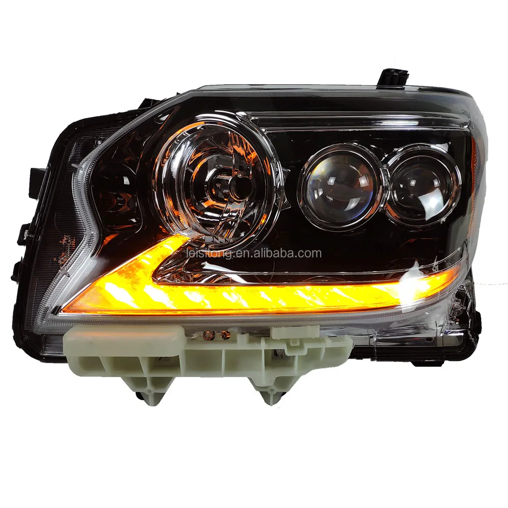 LED Headlight With DRL Dynamic Turn Signal Flowing Light Head Lamp For LEXUS GX400 GX460 2014-2019