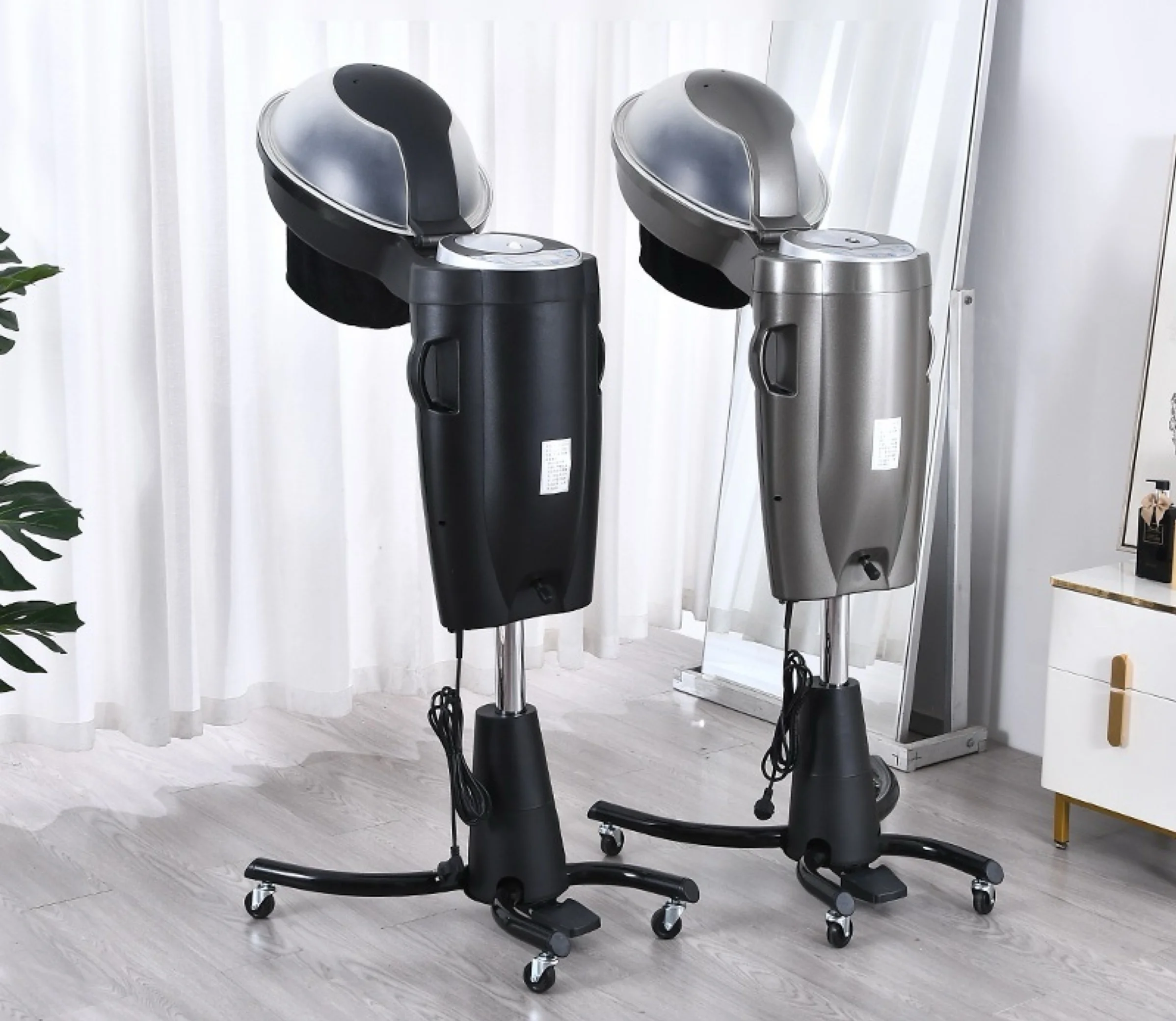 Hot And Cold Air Mode Equipment Micro Mist Professional Hair Spa Steamer Micro Mist Hair Steamer