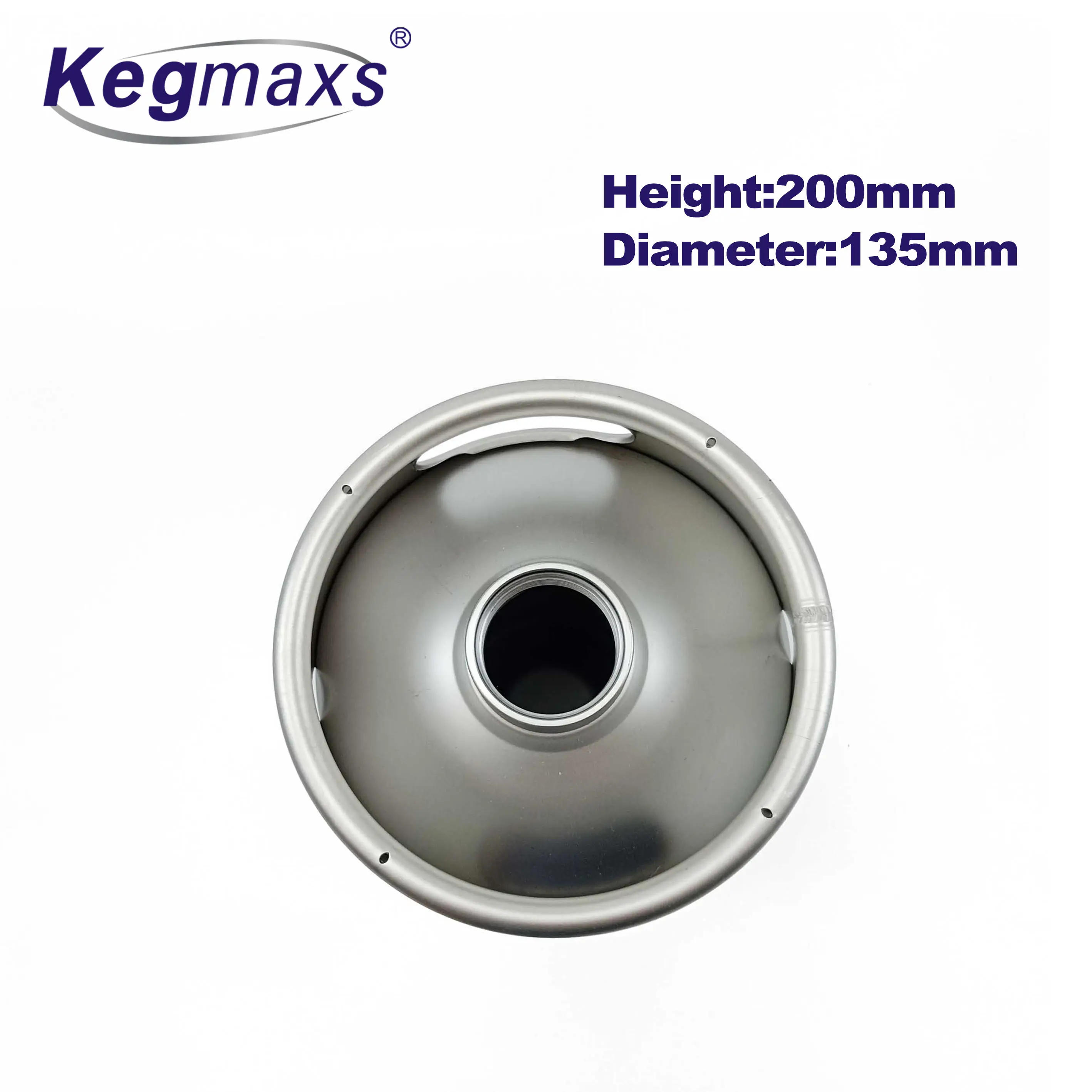 Kegmaxs Beer Growler 5l Mini Beer Keg Stainless Steel Bottle Cornelius