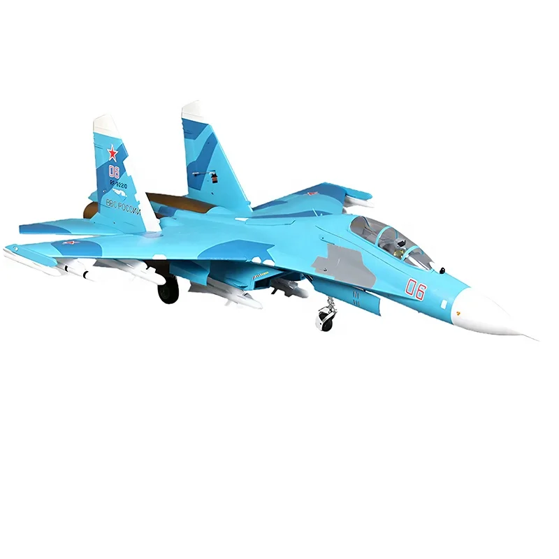 Wholesale FMS SU-27 PNP RC Fighter Jet with Twin EDF Servos