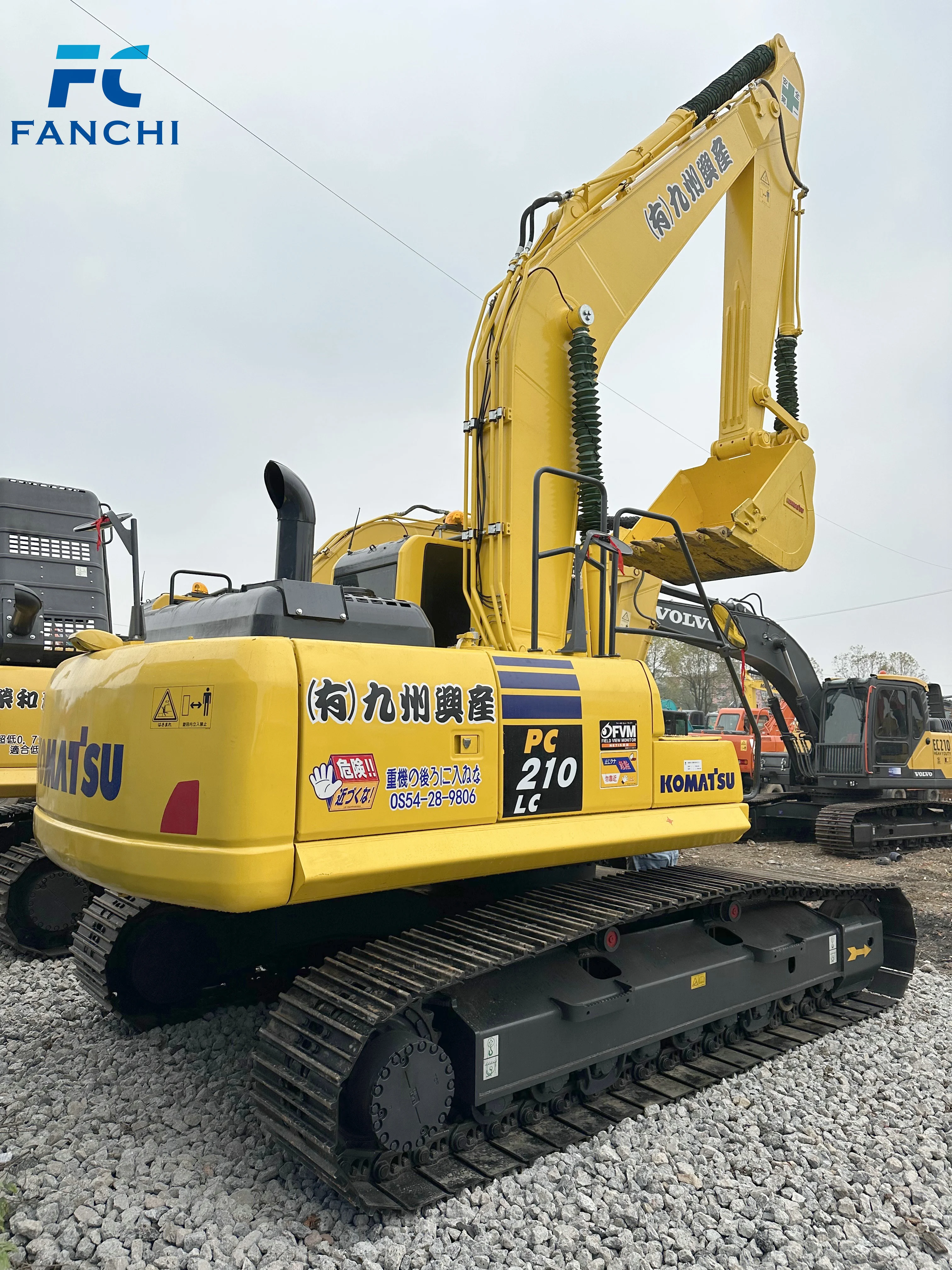 Japan Made Used Komatsu Pc210-8 Excavator Well Performed High Quality ...