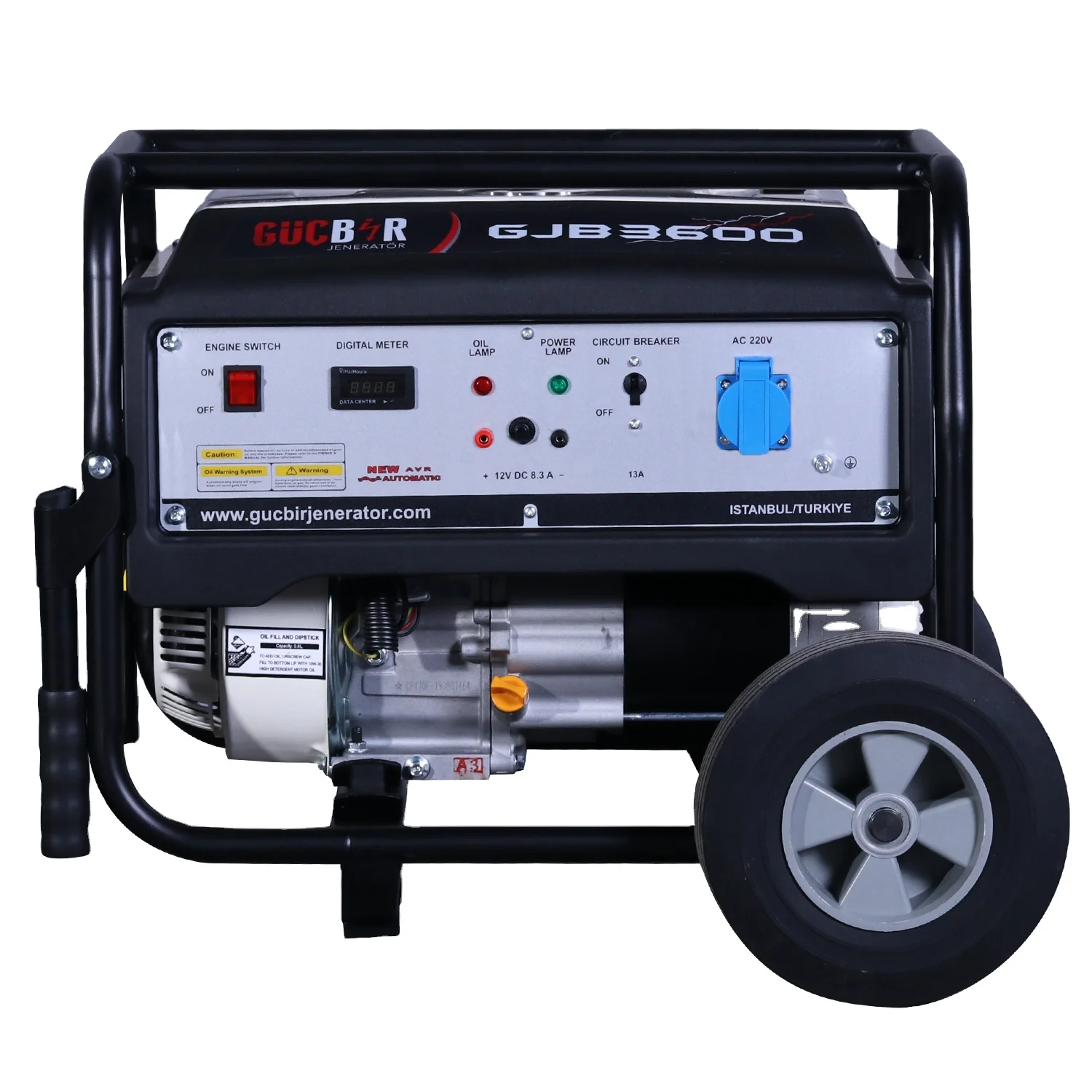 3kva Portable Gasoline Genset Diesel Generator Alternator Ats Cb Canopy ...