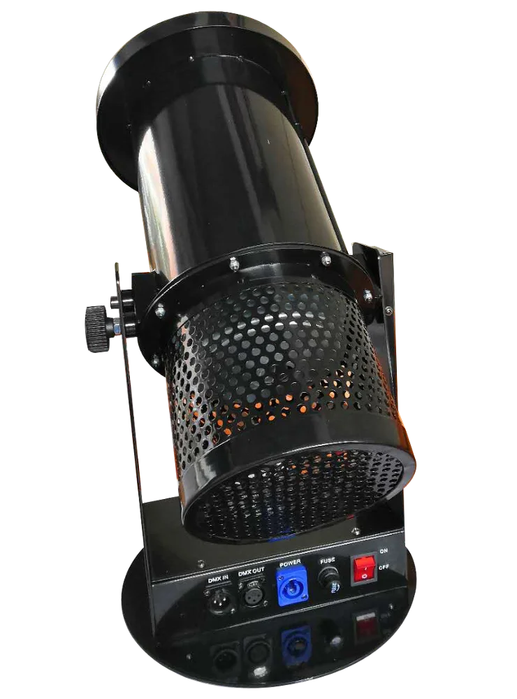 Dmx Control Paper Confetti Blaster Spray Confetti Cannon Blower Led