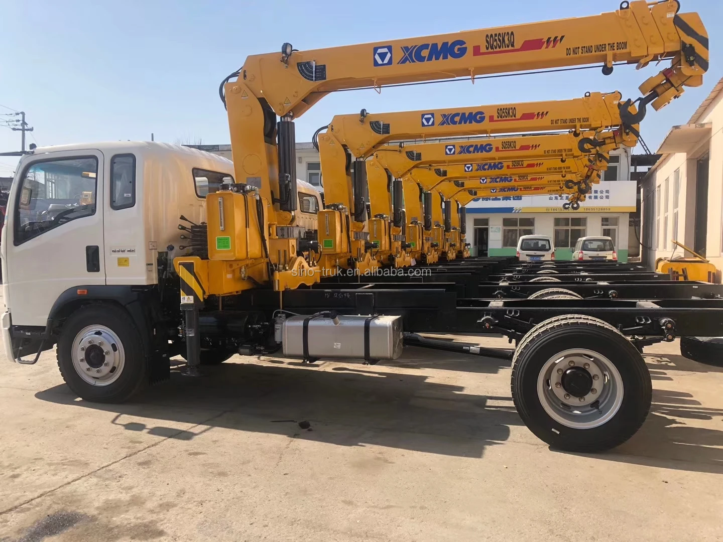 Hiab 8 10 12 16 Ton Truck Mounted Crane With High Lifting Height Buy Mini Truck Mounted Crane