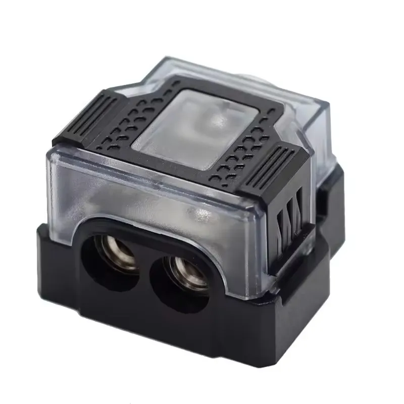 Mini Power Distribution Block 2-Way Mini Power Distribution Block 1x 8/10Gauge in 2x 8/10Gauge ...