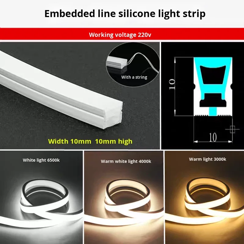 product led recessed linear light strip aluminum channel light with 111v 240v voltage and 2 year warranty-8