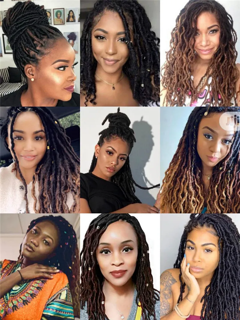 Gypsy Locs Crochet Braids Bohemian Locs Wavy Goddess Faux Locs Boho ...