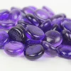 decorative marbles glass flat clear crystal bead for Flowerbeds and tubs
