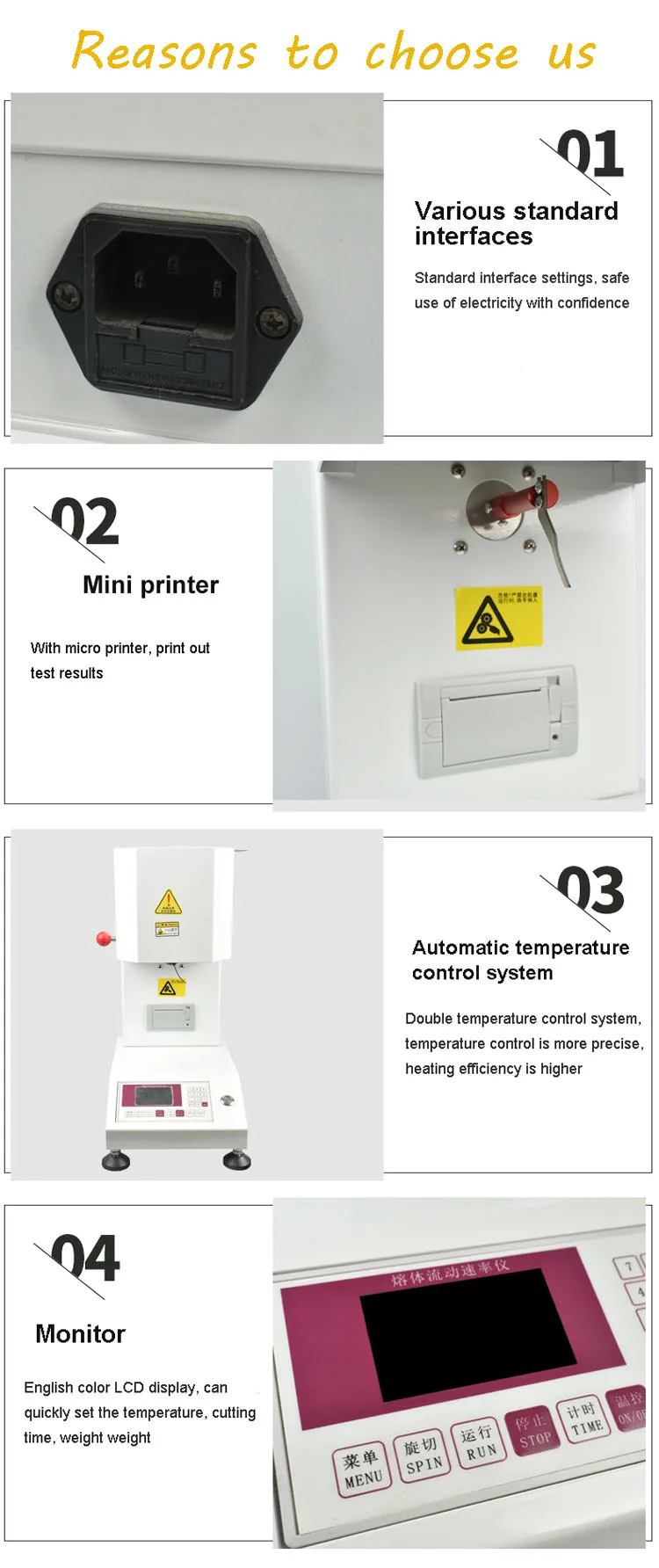 Plastic Melt Flow Index Tester MFI