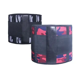 2020 Neoprene camouflage lumbar sports fitness belt adjustable waist support brace band unisex