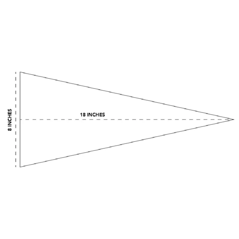 we can print logo on it felt pennant for home decoration