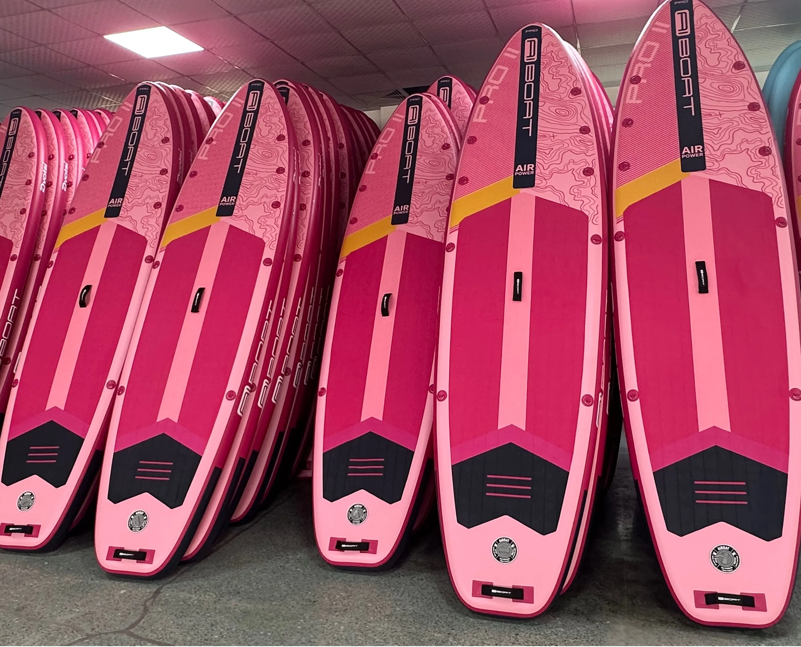 OEM Custom Standing Surf Paddle Board - Pink SUP Board